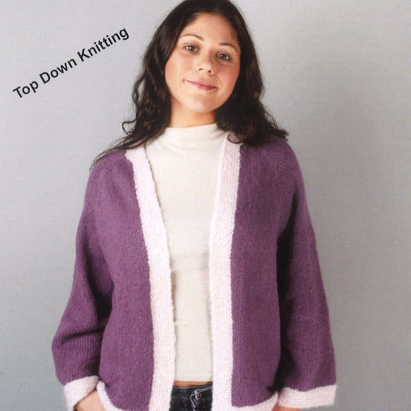 Top Down Cardigan