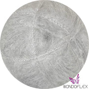 Brushed Mohair - Silver