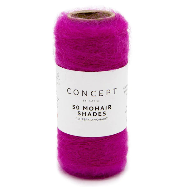 50 Mohair Shades - Fuchsia