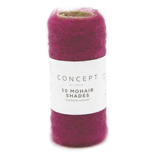 50 Mohair Shades - Merlot