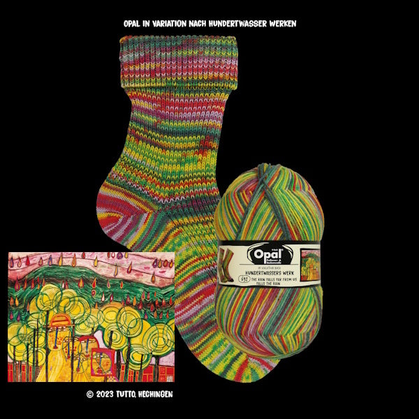 Hundertwasser Collections - Rain Falls Far From Us