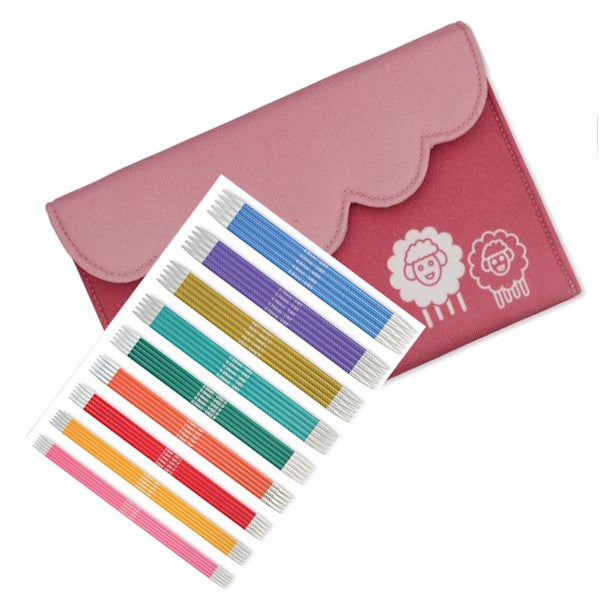 Deluxe Set of 9 Double Point Needles