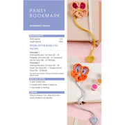Pansy Bookmark