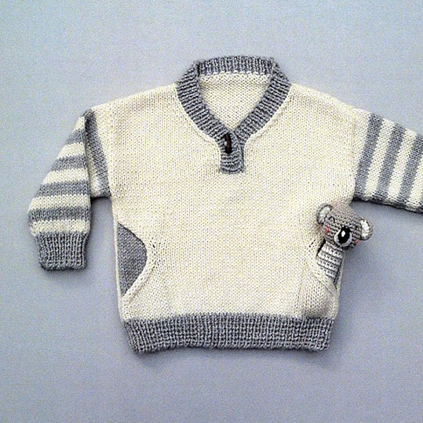 Linden Baby Sweater