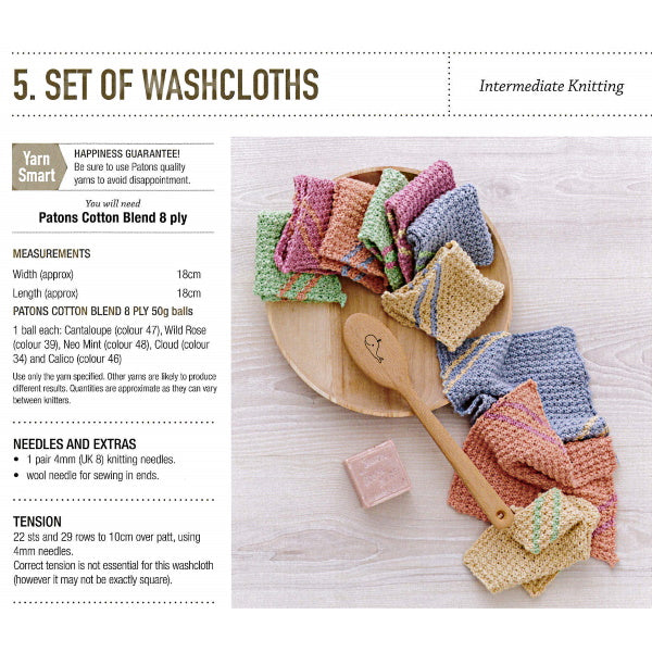 5 Set of Washcloths