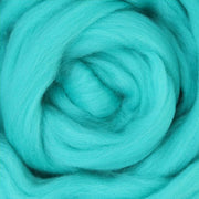 Corriedale Slivers - Aqua