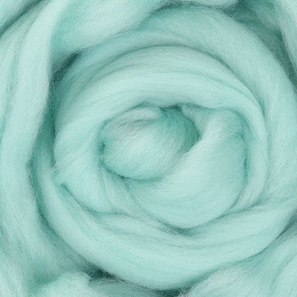 Corriedale Slivers - Seafoam