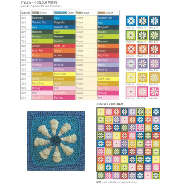 Daisy Throw Details Style A