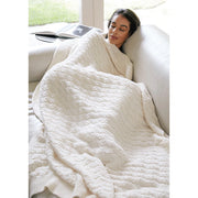 Seaweed Stitch Throw