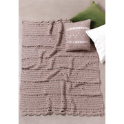 8 Chevron Lace Throw and Cushion
