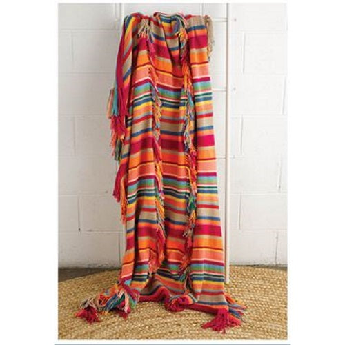 8  Stripe Throw