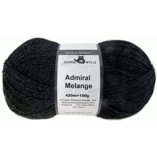 Admiral Solids - Charcoal