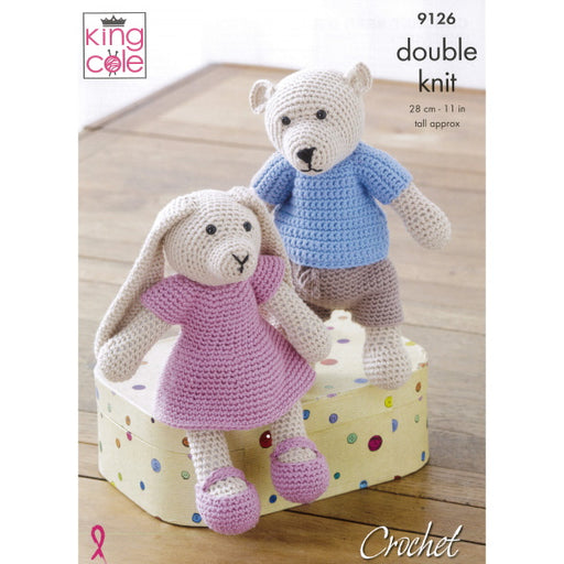 Crochet Bear and Rabbit