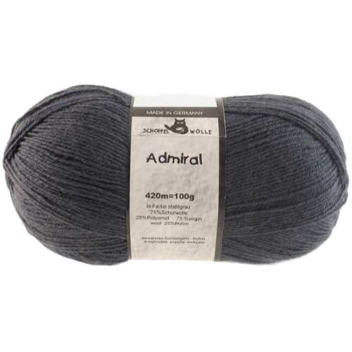 Admiral Solids - Steel Grey