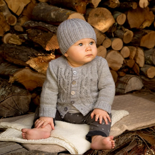 Jasper Cardi and Beanie