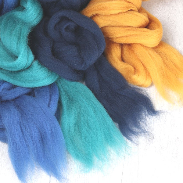 Corriedale Slivers 100g