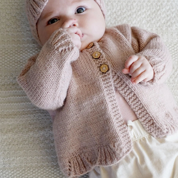 Poppy Cardi and Hat