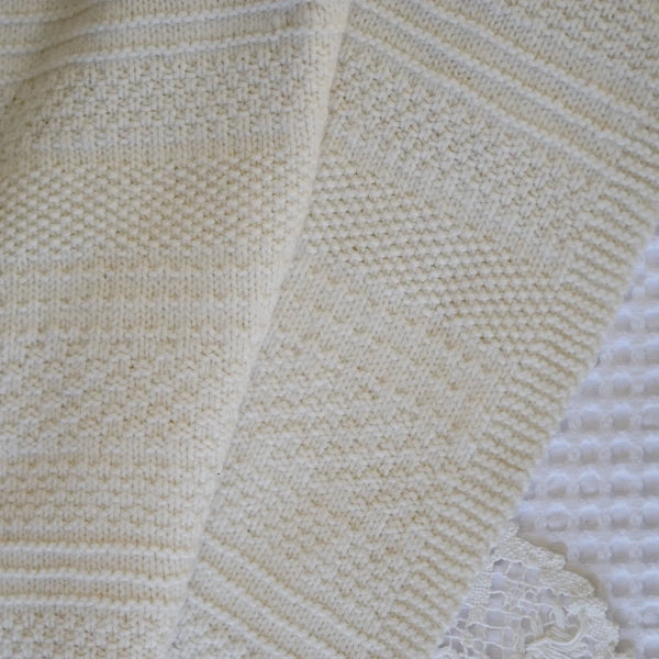 Knit and Purl Blanket