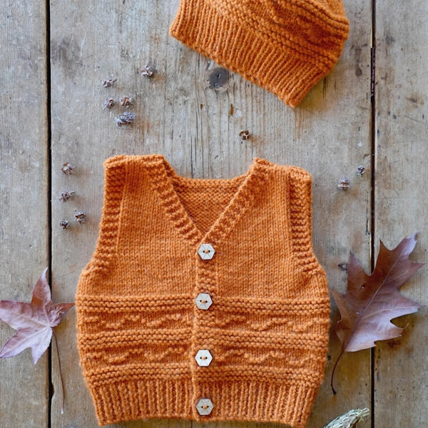 Finlay Vest and Hat