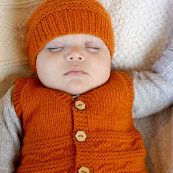 Finlay Vest and Hat
