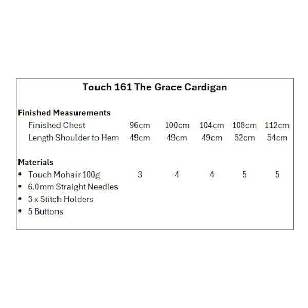 TY161 Requirements