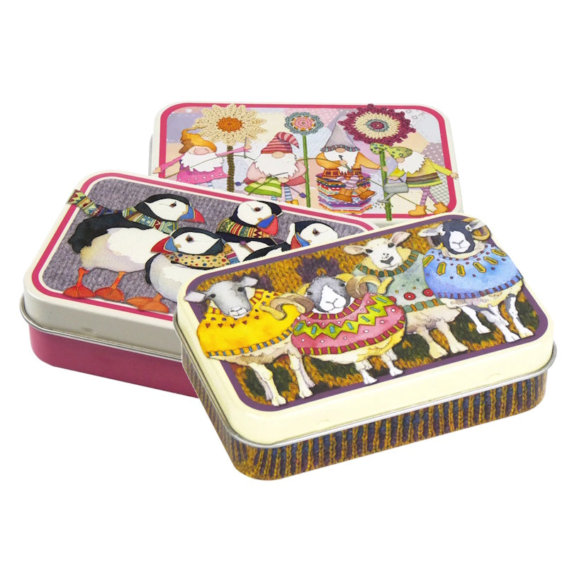 Small Hinged Tin