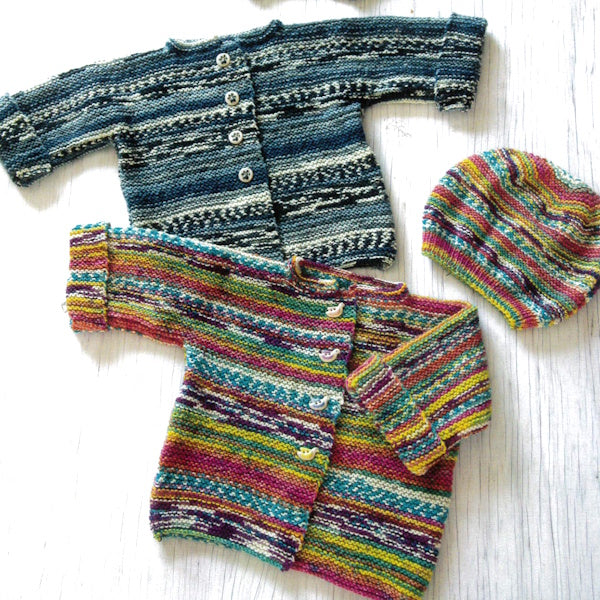 Garter Stitch Jacket & Hat
