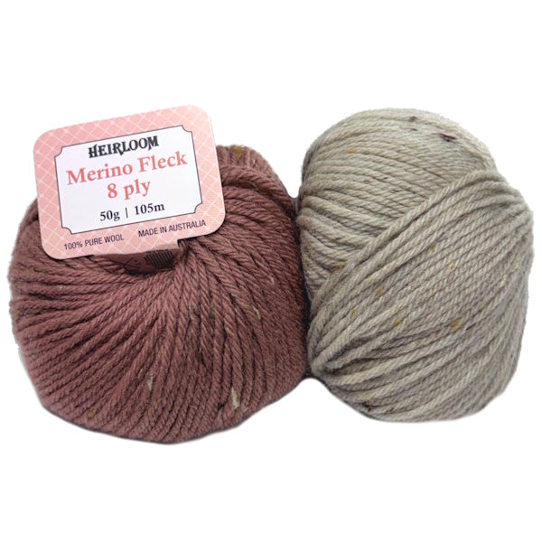 Merino Fleck 8 ply