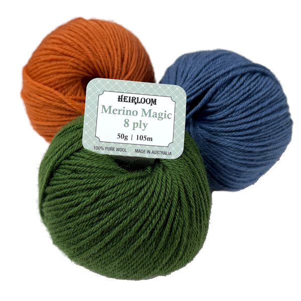 Merino Magic 8 ply