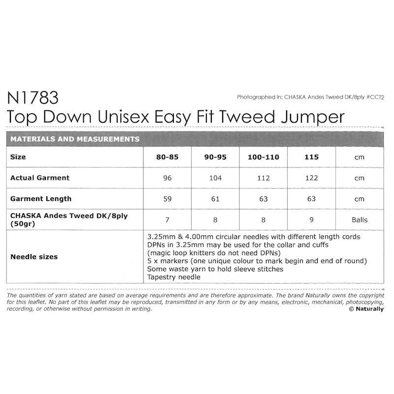 Top Down Unisex Easy Fit Jumper