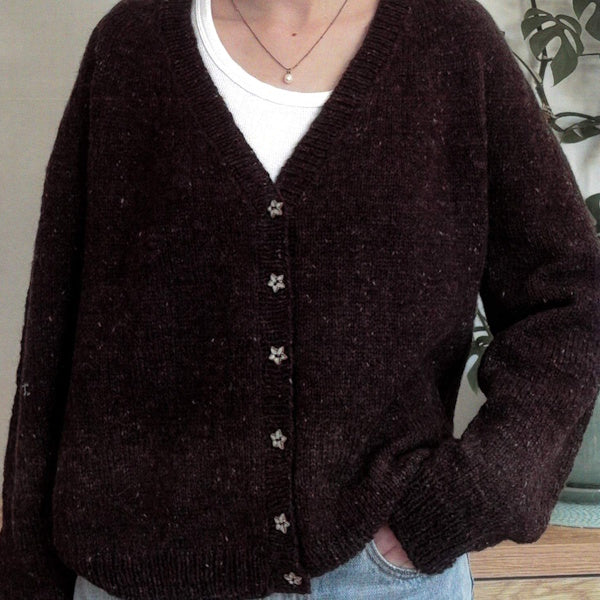 Bottom Up V-Neck Cardi