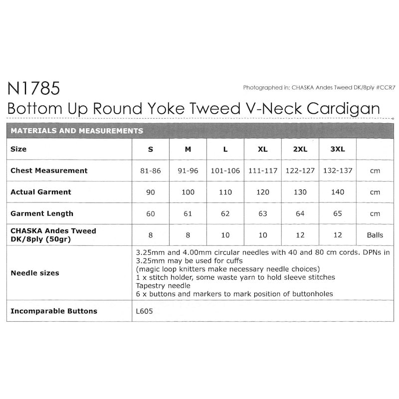 Bottom Up V-Neck Cardi