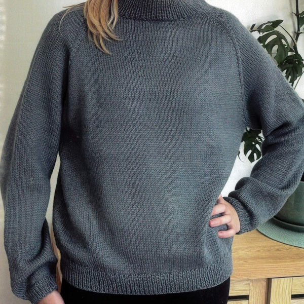 Unisex Top Down Raglan Jumper