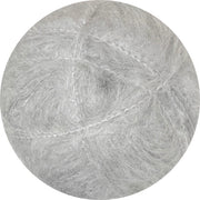 Brushed Mohair - Silver