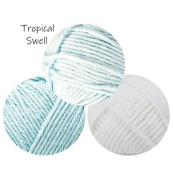 Wash Cloth Trio Kit - Crochet