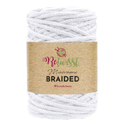 Macrame Braided - White