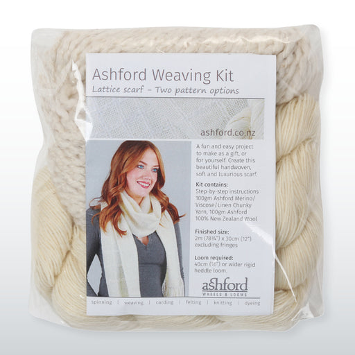 Lattice Scarf Weaving Kit
