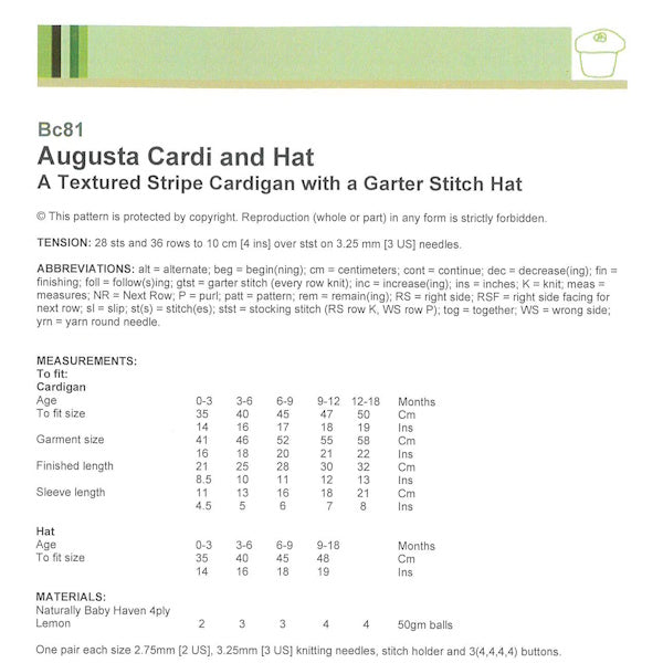 Augusta Cardi and Hat