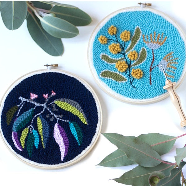 Native Botanical Punch Needle Kit