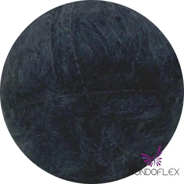 Brushed Mohair - Charcoal