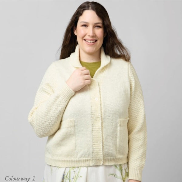 4002 BTB Project 2 - Texture Sleeve Cardigan