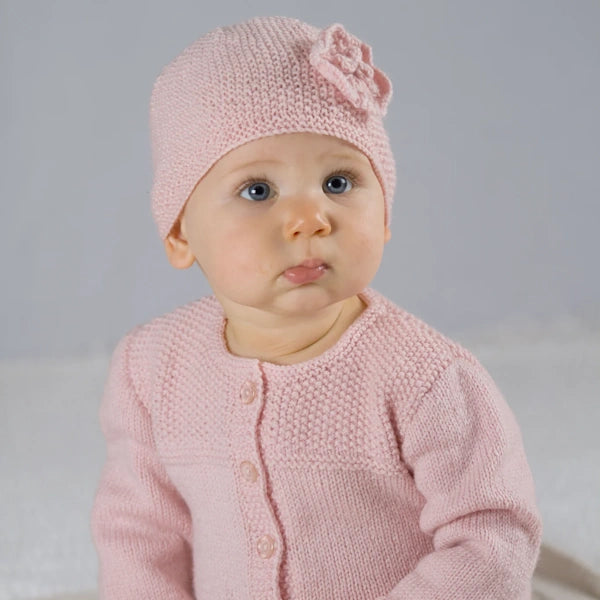 Abigail Cardi and Hat