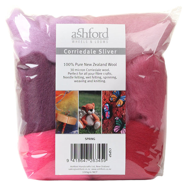 Corriedale Colour Packs - Spring