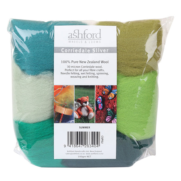 Corriedale Colour Packs - Summer