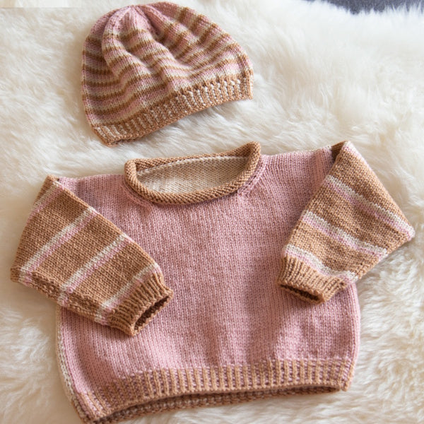 K3004 Baby Chino Jumper and Hat