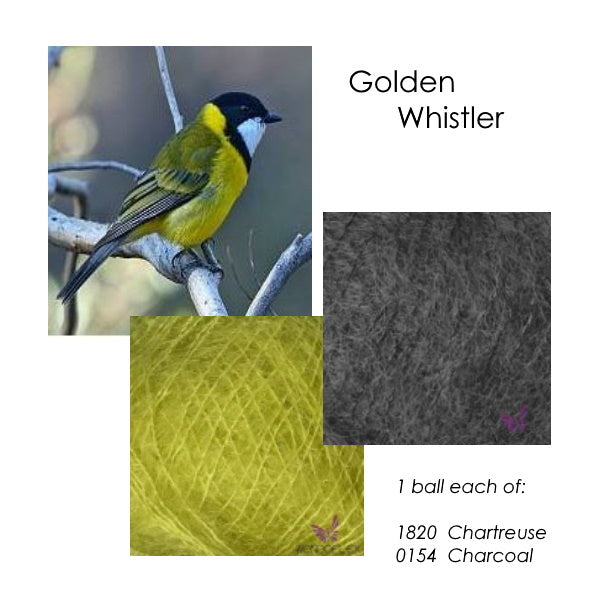 Vivienne Cowl Kit - Golden Whistler