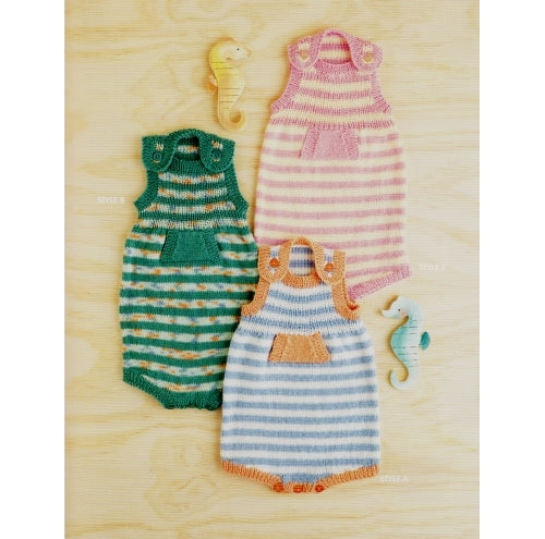 More Rompers in 4ply