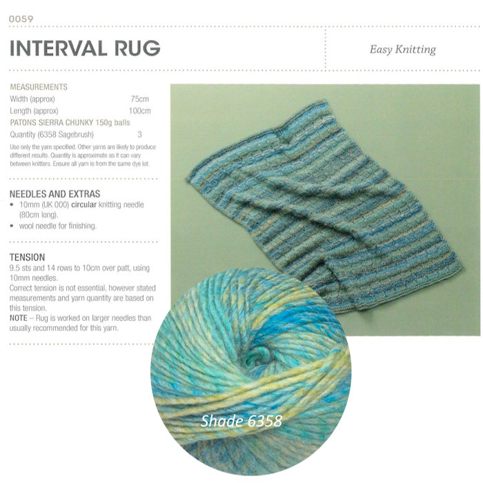 Interval Rug