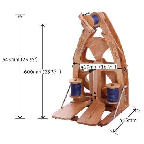 Joy Double Treadle Dimensions