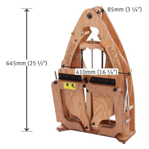 Joy Double Treadle Dimensions Folded